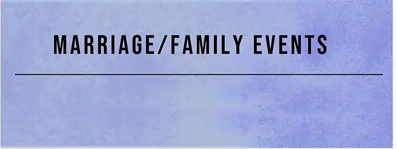 Marriage Family
